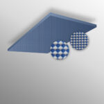 Standard Akustik Deckenabsorber in verschiedenen Farben