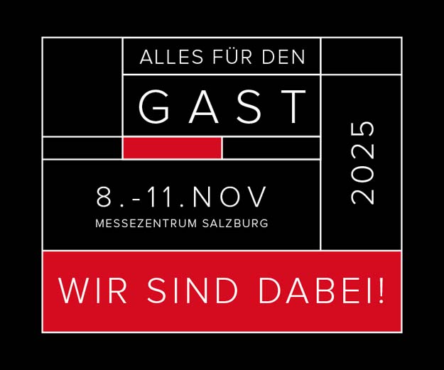 Alles für den Gast, Messe Salzburg, 8.-11. November 2025