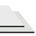 Detailansicht einer Aluverbundplatte