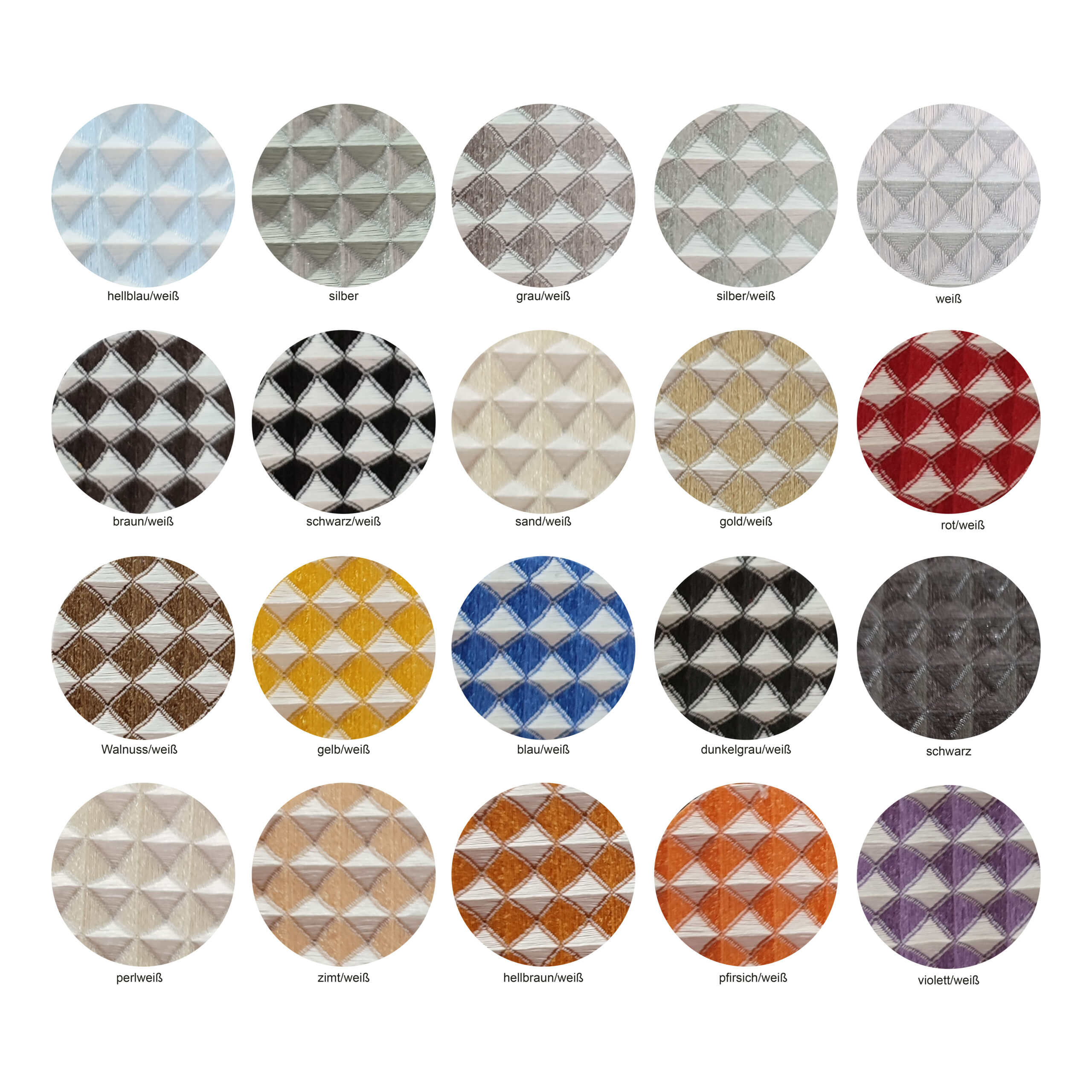 Farbauswahl für Akustikpaneele