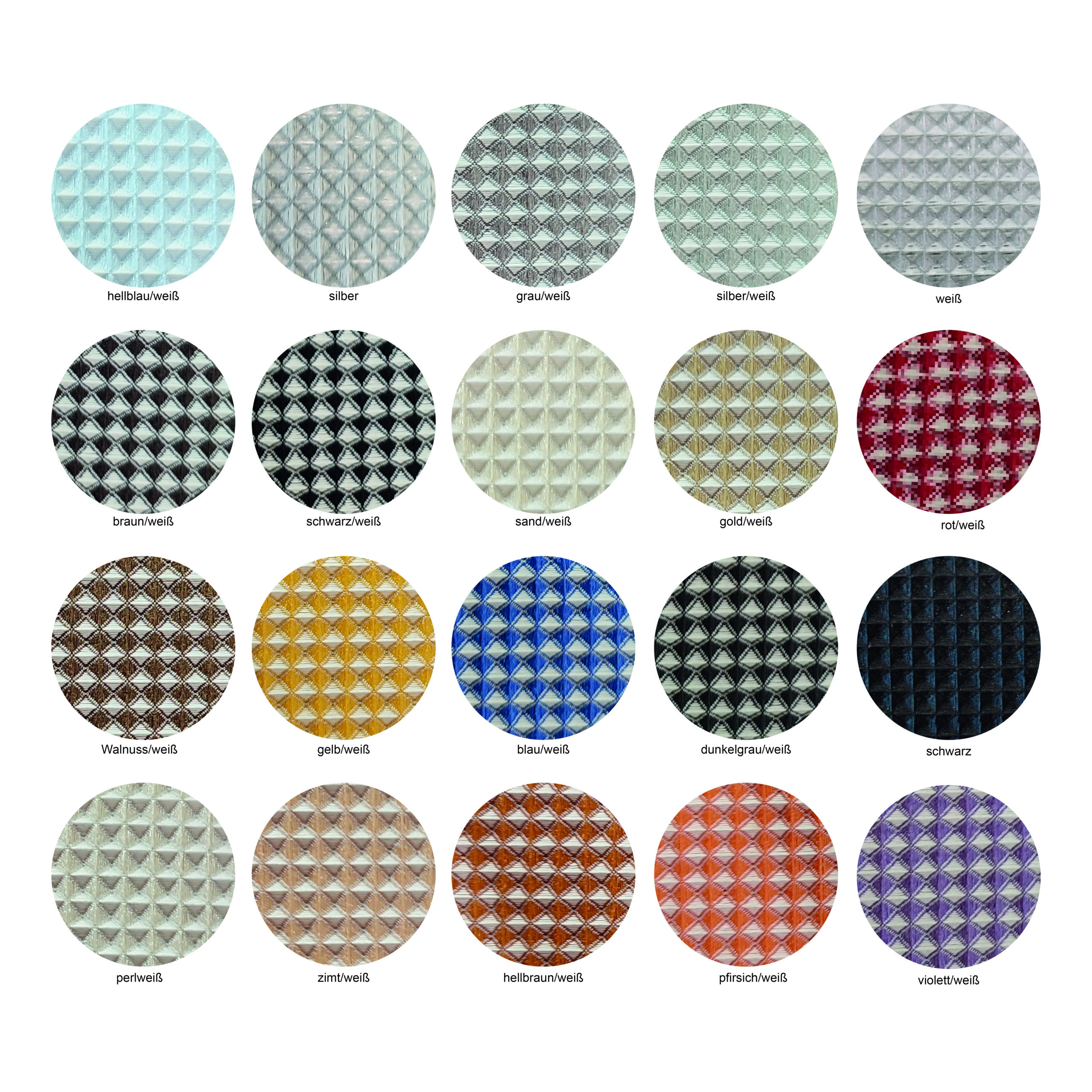 Farbauswahl für Akustikpaneele