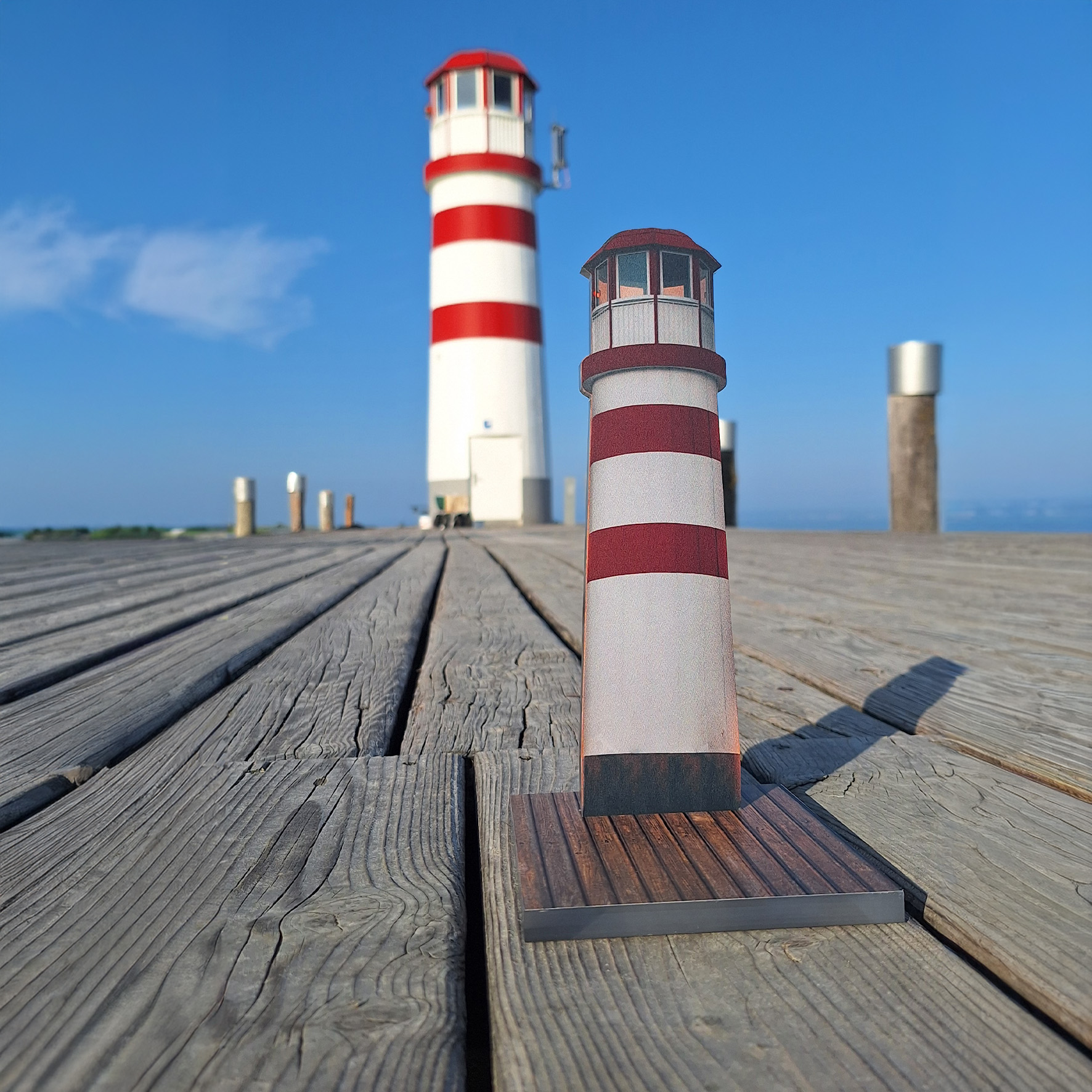 Tischaufsteller in Wunschgröße und individueller Form mit Druckmotiv